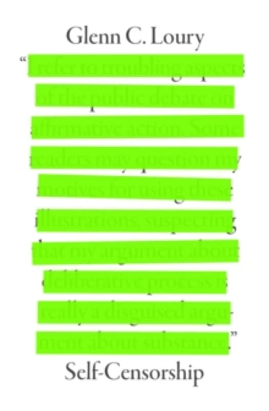 Self-Censorship Hardback