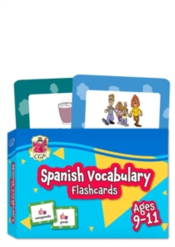 Spanish Vocabulary Flashcards for Ages 9-11 (with Free Online Audio) Hardback