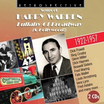 Songs of Harry Warren Lullaby of Broadway & Hollywood by Various Artists CD Album