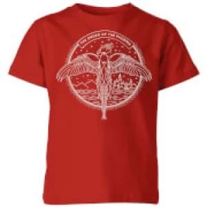Harry Potter Order Of The Phoenix Kids T-Shirt - Red - 11-12 Years
