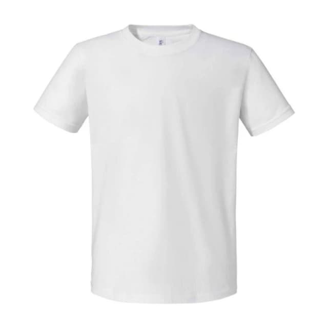 Jerzees Colours Eco Premium girls's Children's T shirt in White