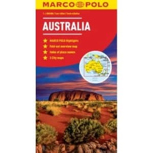 Australia Marco Polo Map by Marco Polo (Sheet map, folded, 2011)