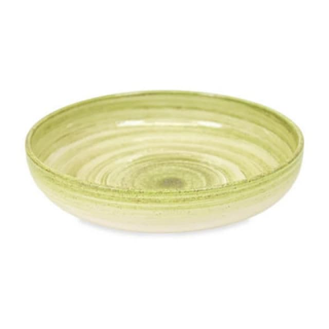 Verano Spanish Ceramics Pastel Beach Hand Painted Kitchen Dining Table Large Bowl Green 27Cm (Diam)