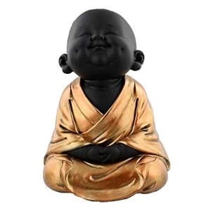 HESTIA? Rose Gold Buddha Figurine - Meditating