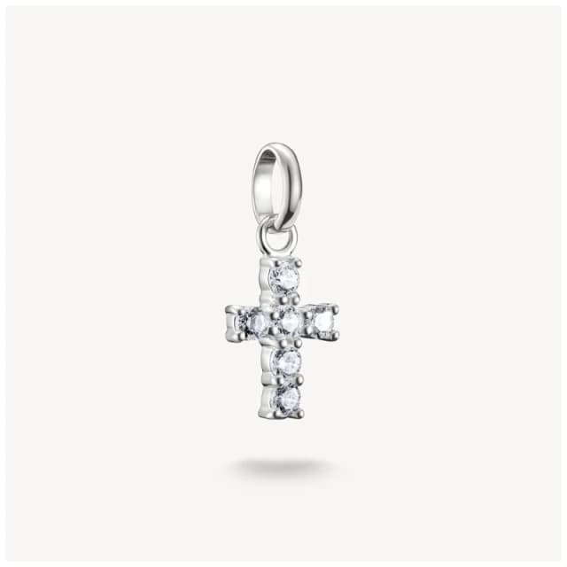Thomas Sabo CC1206-051-14 Silver Cross Charm Pendant with Jewellery
