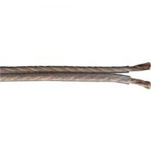 Speaker cable 2 x 2.50 mm2 Transparent Hama