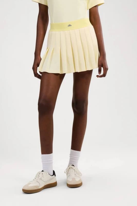 Ellesse Womens Ortegas Tennis Skort in Yellow Size: 10 Yellow Female 10