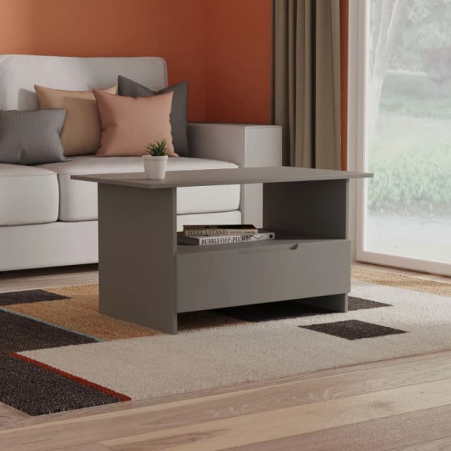 Welcome Furniture Welcome Furniutre Milan Bottom Drawer Coffee Table - Ready Assembled MIL225DGDG