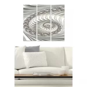 MDF2428531 Multicolor Decorative MDF Painting (3 Pieces)