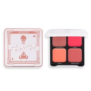 DC X Makeup Revolution Mad Love Cream Blusher Quad