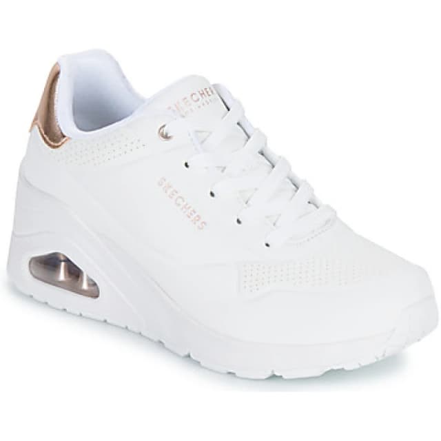 Skechers Uno Runners Womens - White White 8
