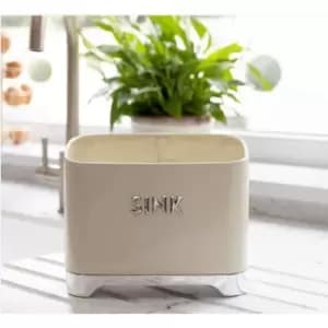 KitchenCraft Lovello Vanilla Cream Kitchen Sink Caddy