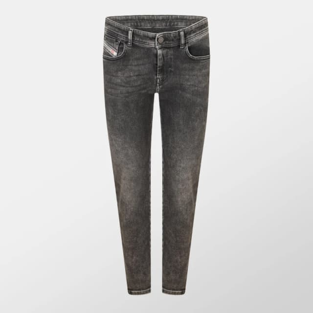 Diesel Slandy Straight Jeans Slim Jeans 23 L30 Black 64701441232