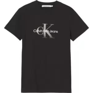 Calvin Klein Jeans Gradient Monologo Tee - Black
