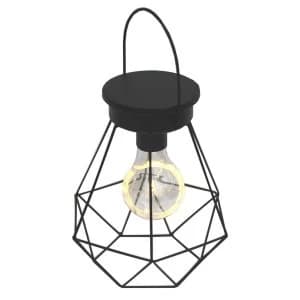 Hanging Black Wire LED Lamp