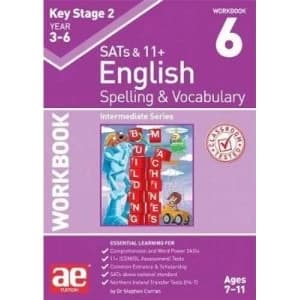 KS2 Spelling & Vocabulary Workbook 6 Intermediate Level Paperback / softback 2018
