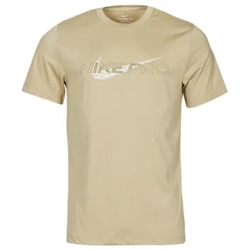 Nike M NK DF TEE DB NK PRO mens T shirt in Brown - Sizes S,M,L,XL,XS