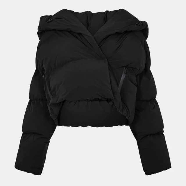 Diesel Womens W-Iley-T1 Hooded Long Sleeve Short Puffer Jacket 9XX female 12