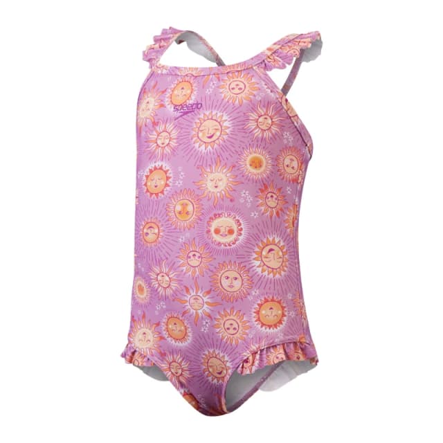 Speedo Alv Digi 1Pc - Purple Purple 9 - 12 Months