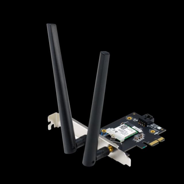 ASUS PCE-BE6500 Ultrafast WiFi 7 Bluetooth 5.4, WPA3 Network Card - 90IG09G0-MO0B00