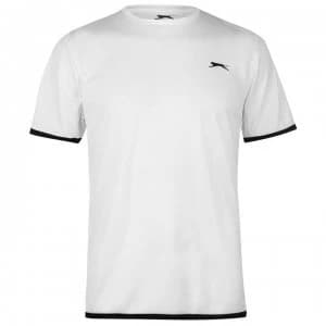 Slazenger Court T Shirt Mens - White