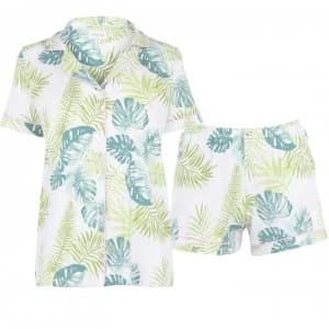 Bedhead Island Palm Cotton PJ Set - 4203BIslandPalm