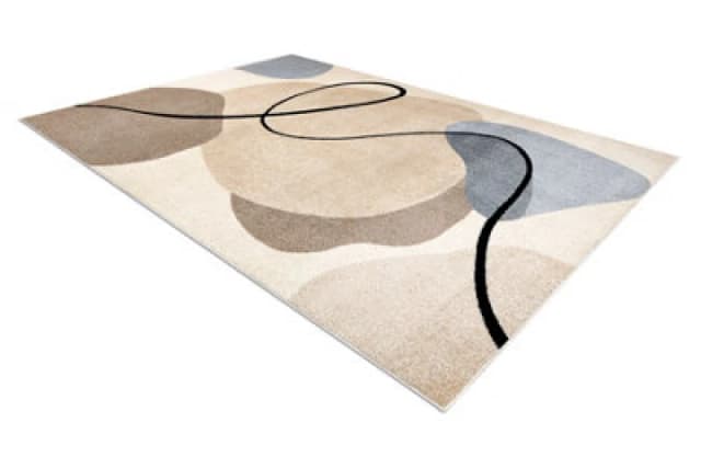 RugsX Carpet Fusion 9213 Cream / Beige - Geometric, Modern, Abstract 80X150 Cm