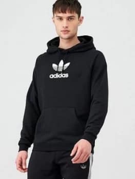 Adidas Originals Premium Overhead Hoodie - Black