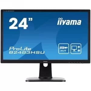 iiyama ProLite 24" B2483HSU-B1 Full HD LED Monitor