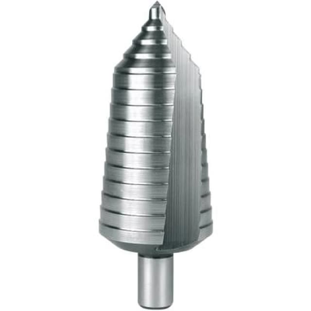 RUKO RUKO 101097 Step drill bit 6 - 40.5mm HSS Total length 105mm Triangular shank 101097