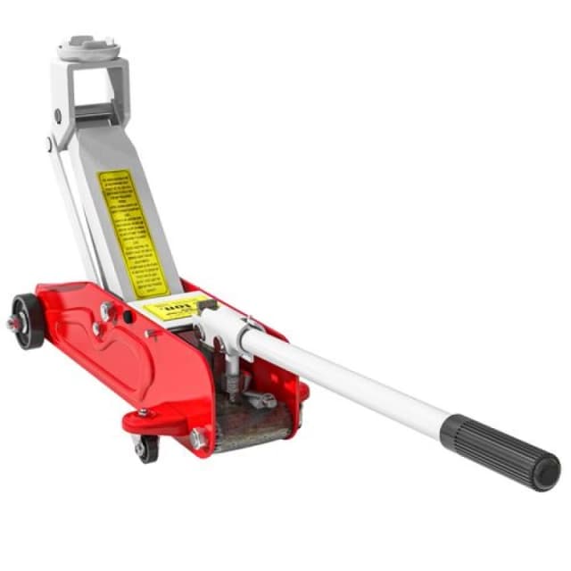 HOMCOM Homcom - Hydraulic Low Profile Car Jack 2 Ton Capacity for Car Garage Tyre Repair 5056725566371