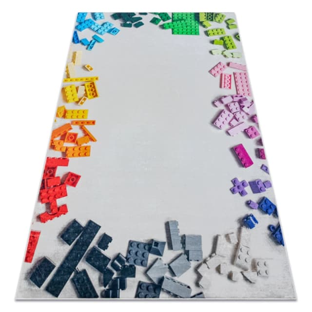 RugsX Bambino Rug in Grey Size: 120cm x 170cm Grey Unisex 120cm x 170 cm