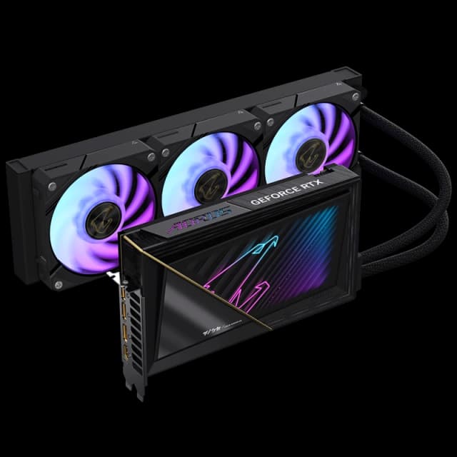 Gigabyte AORUS GeForce RTX 5090 XTREME WATERFORCE 32G GDDR7 Graphics Card - GV-N5090AORUSX W-32GD