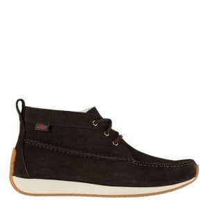 Bass Weejuns Scout Run Mid Chukka Boots - Dark Brown
