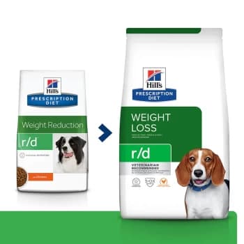 Hill's Prescription Diet Canine r/d Weight Reduction Chicken Dog Food 4kg