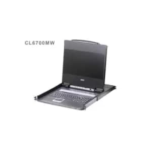 ATEN CL6700MW-ATA-EE KVM switch Rack mounting Black