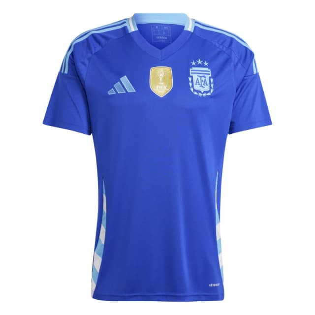 adidas Argentina Away Shirt 2024 Adults - Blue Blue S