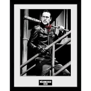 The Walking Dead Negan Stairs Collector Print