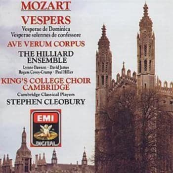 Mozart Vespers K321 & 339 / Ave Verum Corpus by Wolfgang Amadeus Mozart CD Album