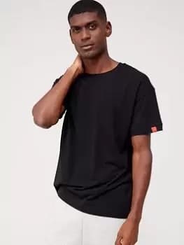 HUGO HUGO Bodywear Labelled Lounge T-Shirt, Black Size M Men