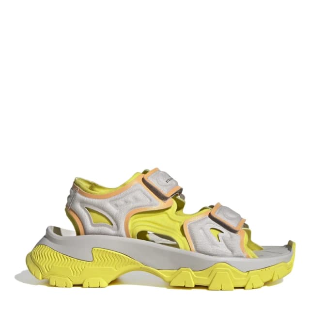 adidas Womens Hika Canvas Walking Sandal Chalk Pearl female 4 (36.7)