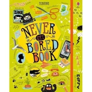 Never Get Bored Book Hardback 2018