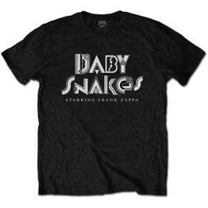 Frank Zappa - Baby Snakes Unisex Large T-Shirt - Black
