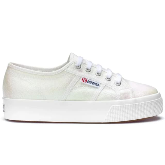Superga Womens Trainers Superga 2730-Lame Argente Female 41