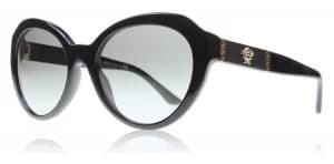 Versace VE4306Q Sunglasses Shiny Black GB1/11 56mm