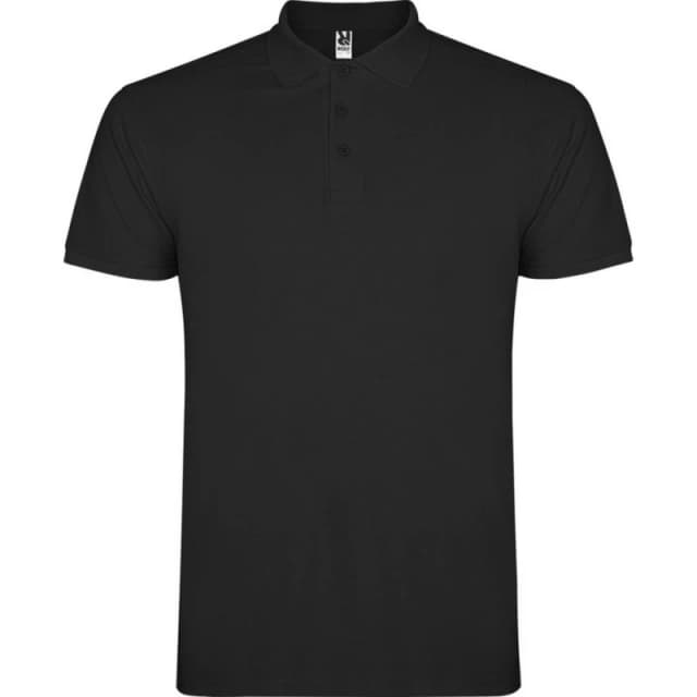 Roly Star boys's Children's polo shirt in Black