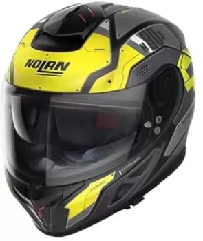 Nolan N80-8 Starscream N-Com Helmet, black-yellow Size M black-yellow, Size M