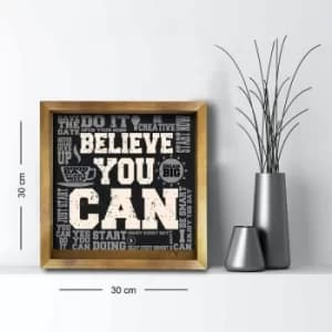 3030AHS-020 Multicolor Decorative Framed MDF Painting