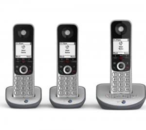 BT Advanced 1Z Cordless Phone Triple Handsets
