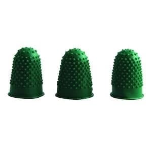 Q-Connect Thimblettes Size 0 Green Pack of 12 KF21508
